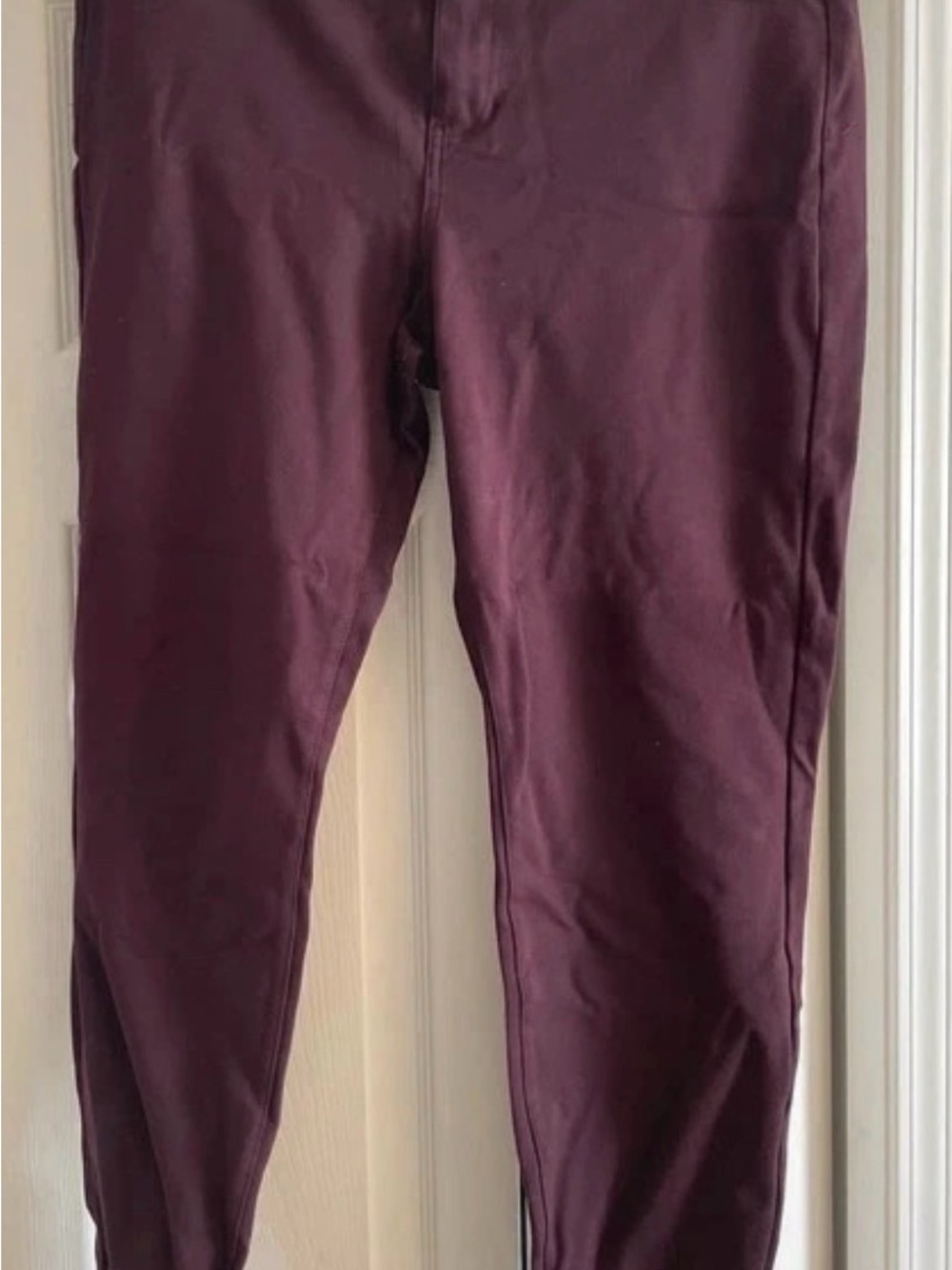 Liverpool Los Angeles Women's Size 14 Burgundy Colored Skinny Pants